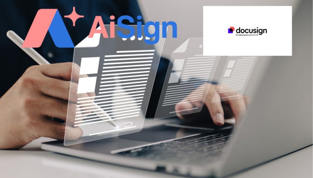 Der Fachmann probiert AiSign und Docusign aus, um zu wissen, was besser ist.