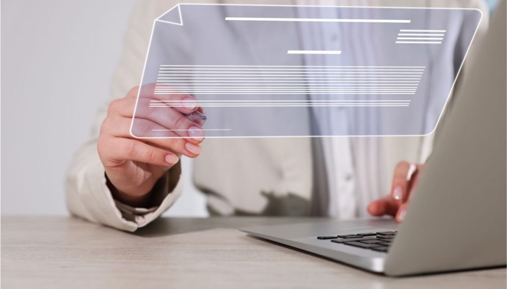 The man is searching for tips on how to prevent eSignature fraud.