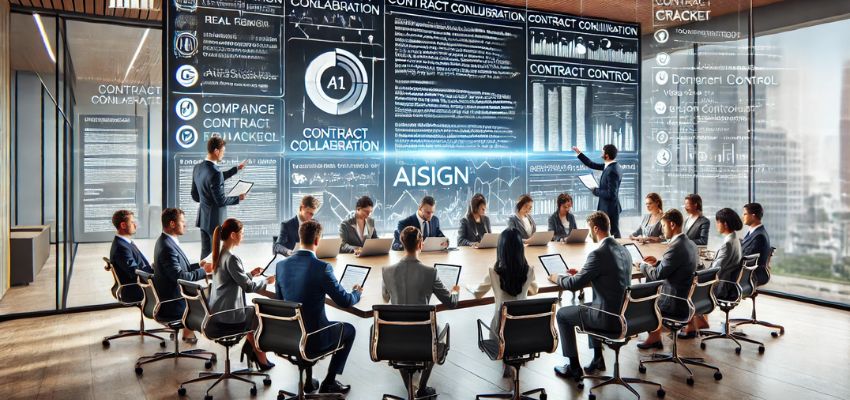 To truly optimize contract management, you need a collaborative platform. AiSign’s digital signing tools and document management system create a seamless process for all stakeholders.