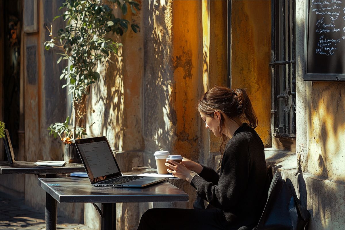 La donna italiana ha utilizzato Firma Digitale per firmare contratti digitali.