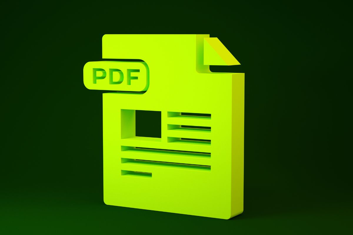 Ein PDF-Symbol.